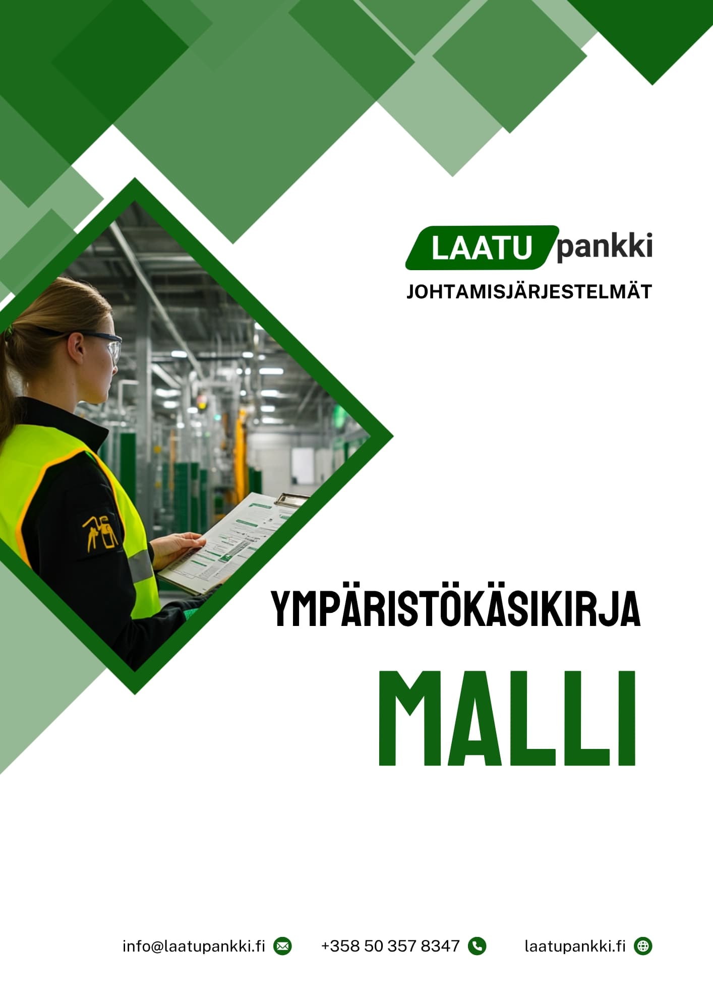 Omslaget på miljöhandboken